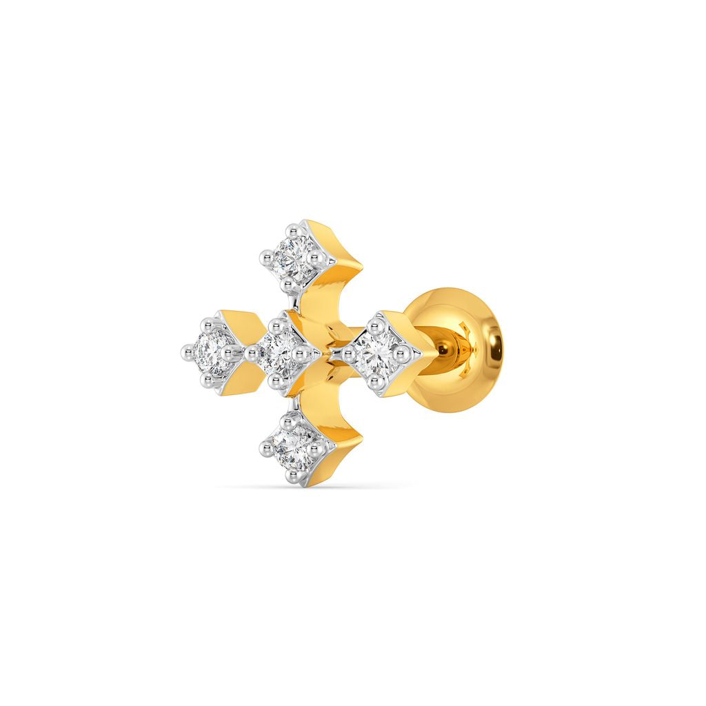 Star Sailing Diamond Nose Pins