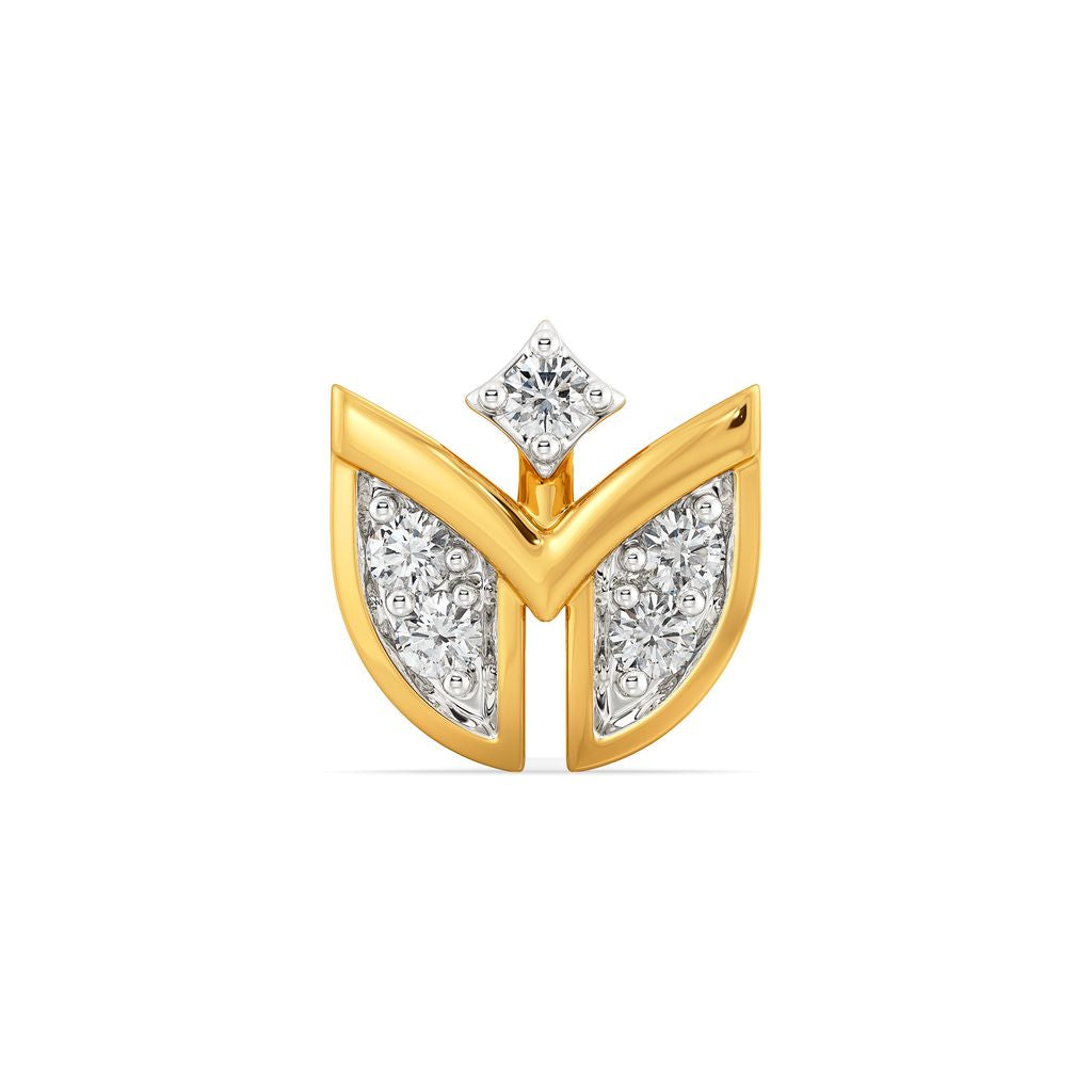 Bold Foretold Diamond Nose Pins