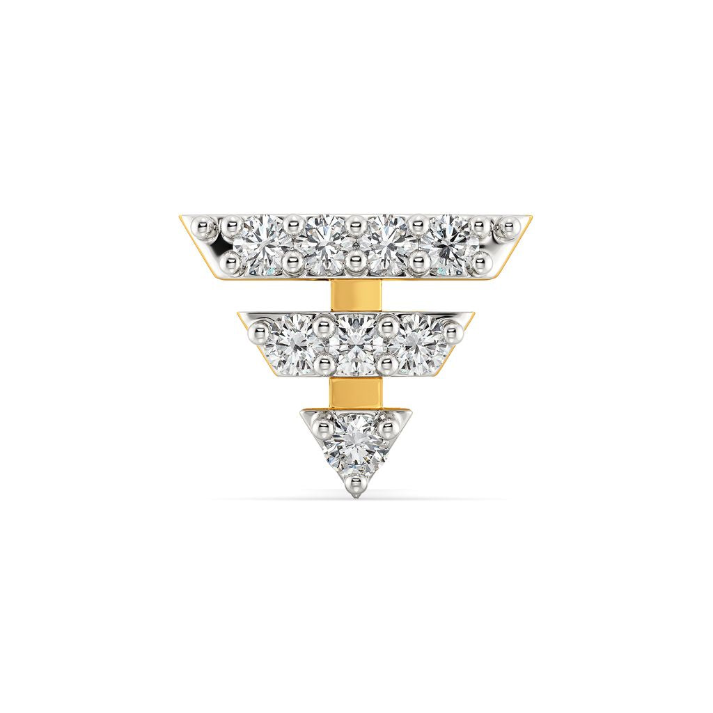 Pyramid Proxy Diamond Nose Pins