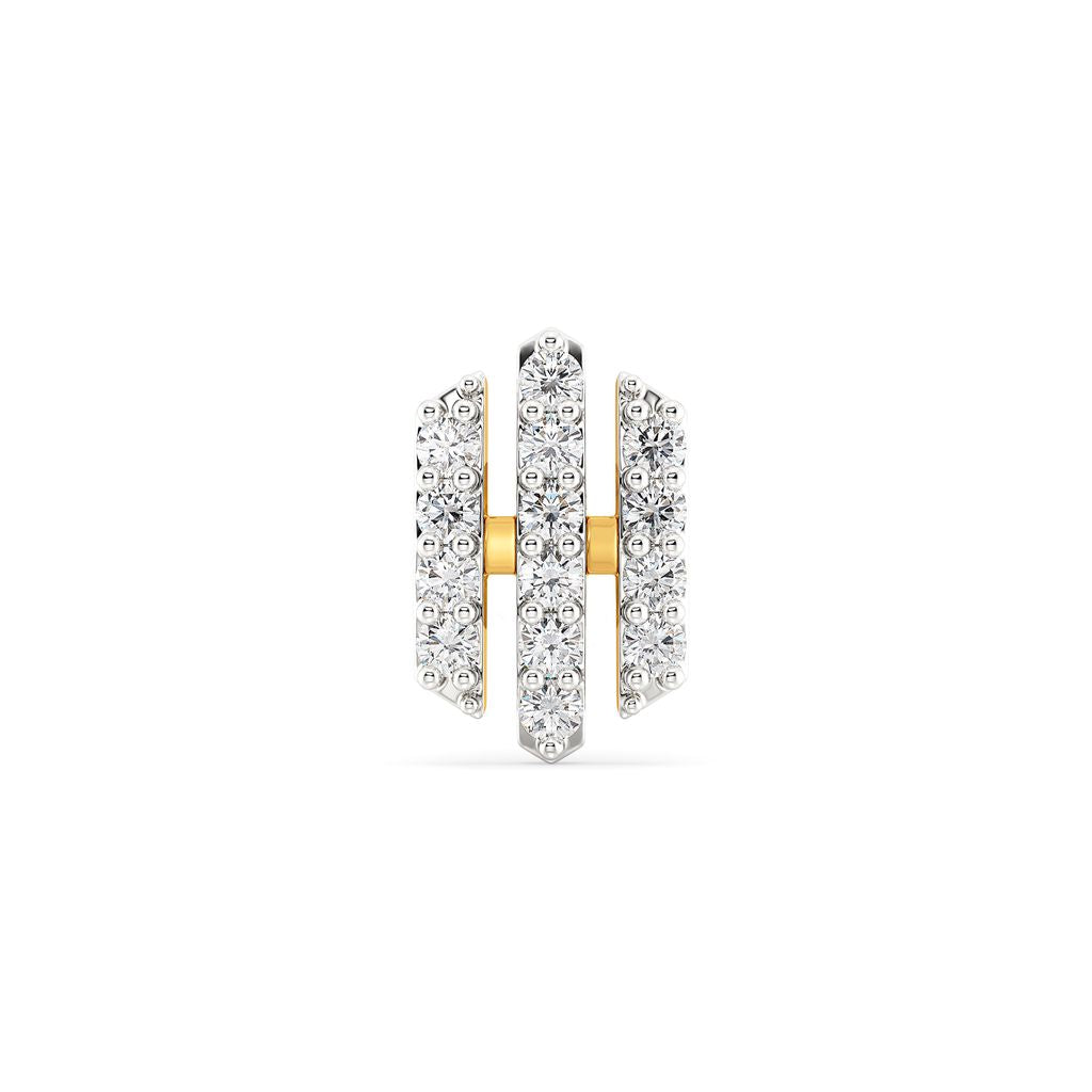 Glitz O Three Diamond Nose Pins