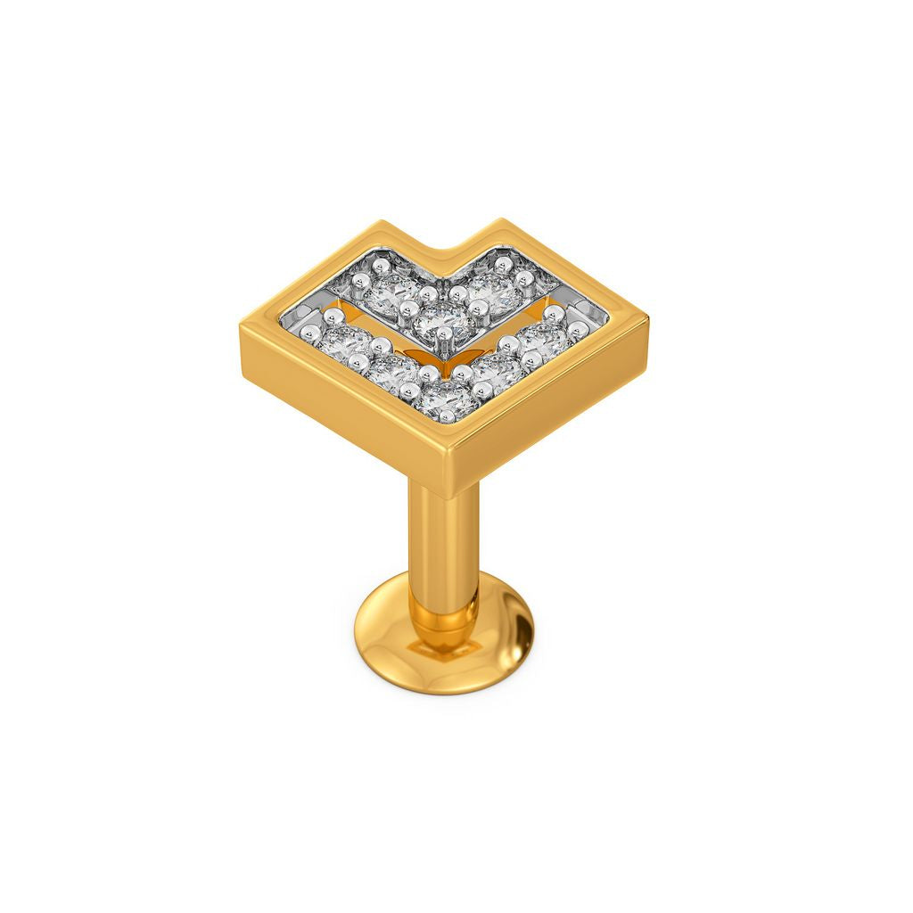 Love N Above Diamond Nose Pins