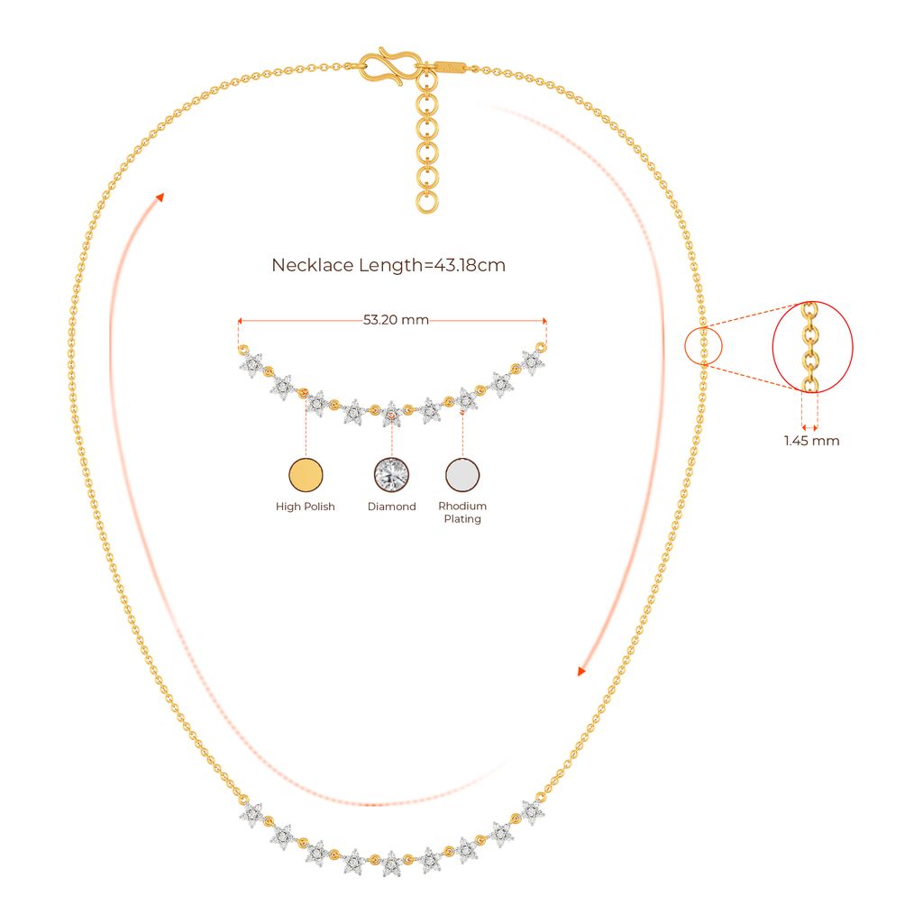 Star Street Diamond Necklaces