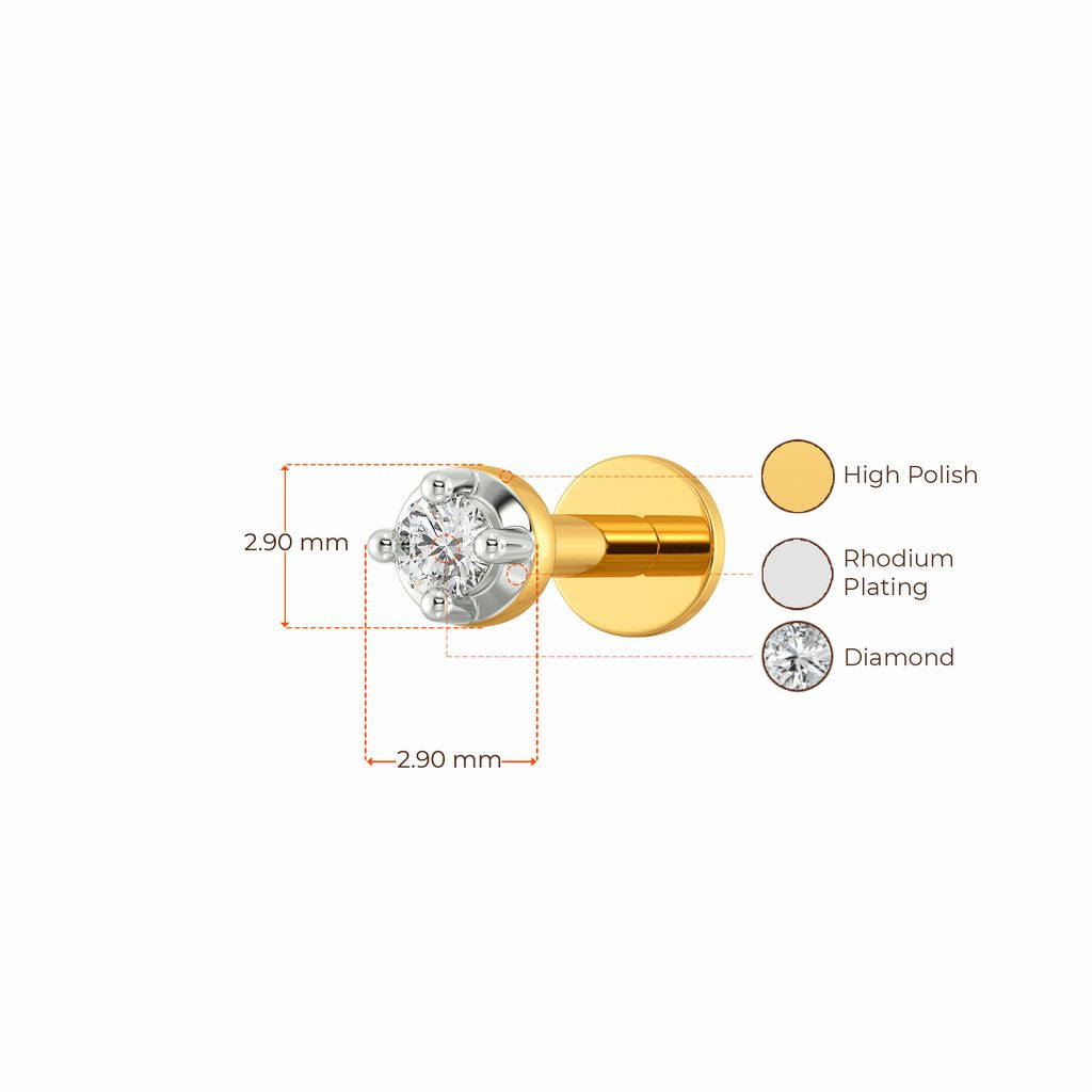 Dote the Dot Diamond Earrings