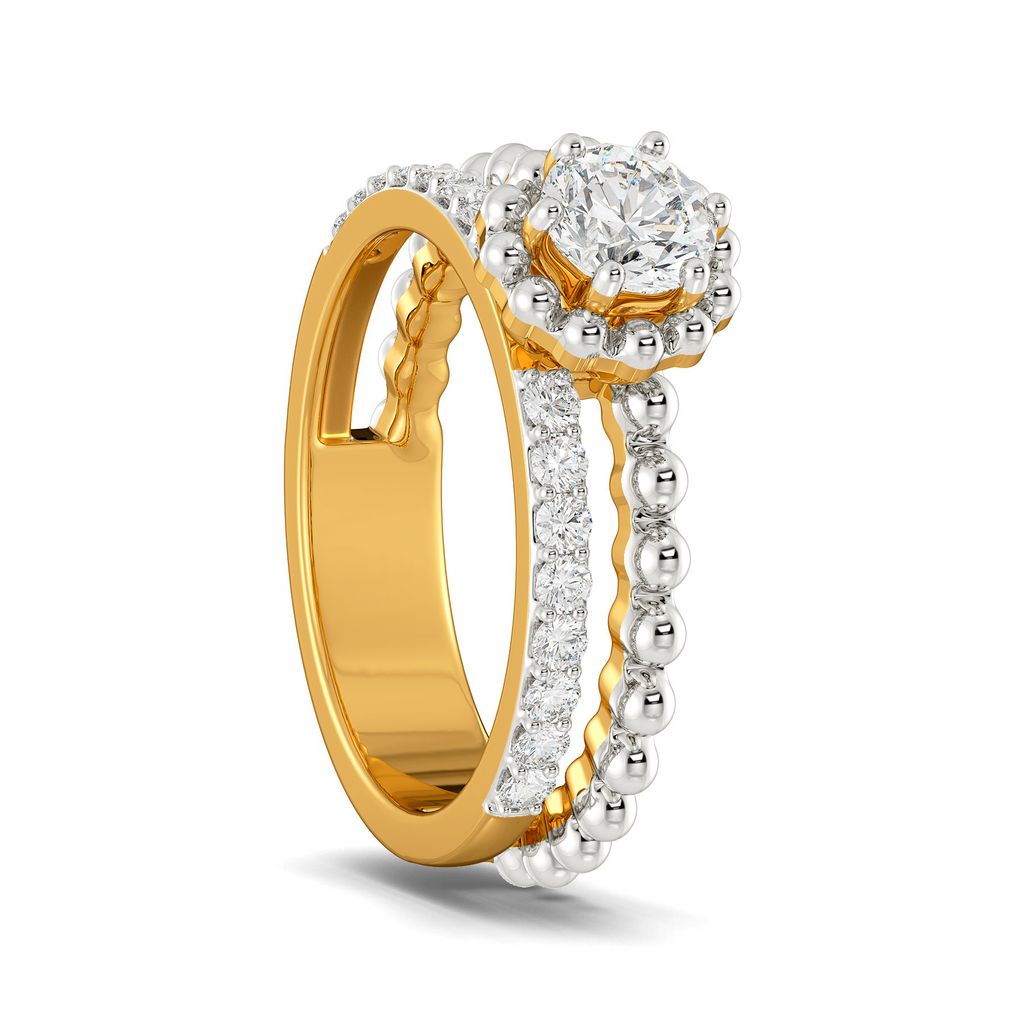 Love Themed Diamond Rings