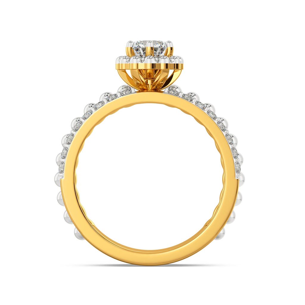 Love Themed Diamond Rings
