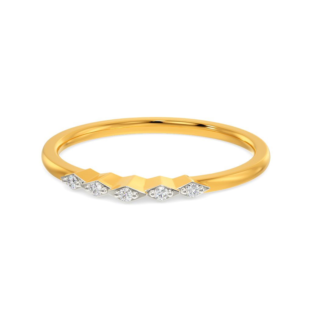 Rome with Rhombi Diamond Rings