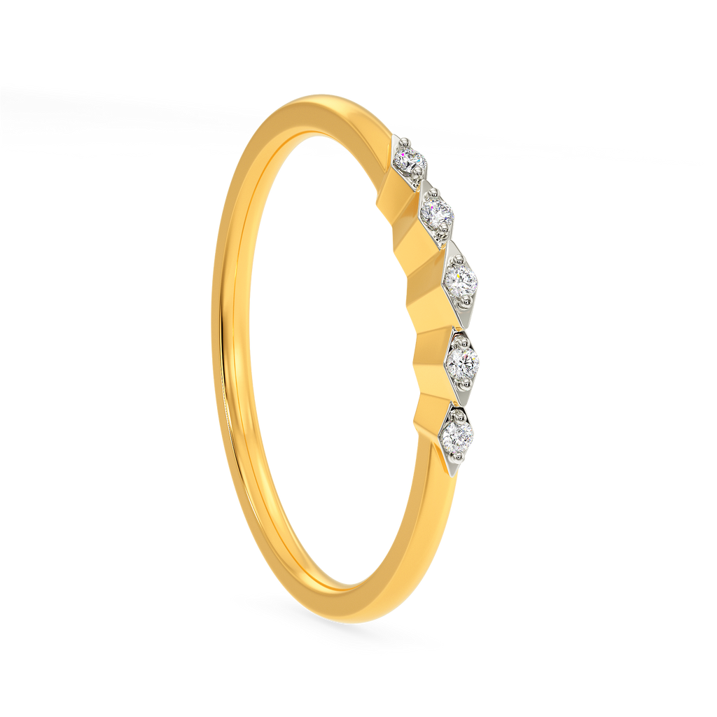 Rome with Rhombi Diamond Rings