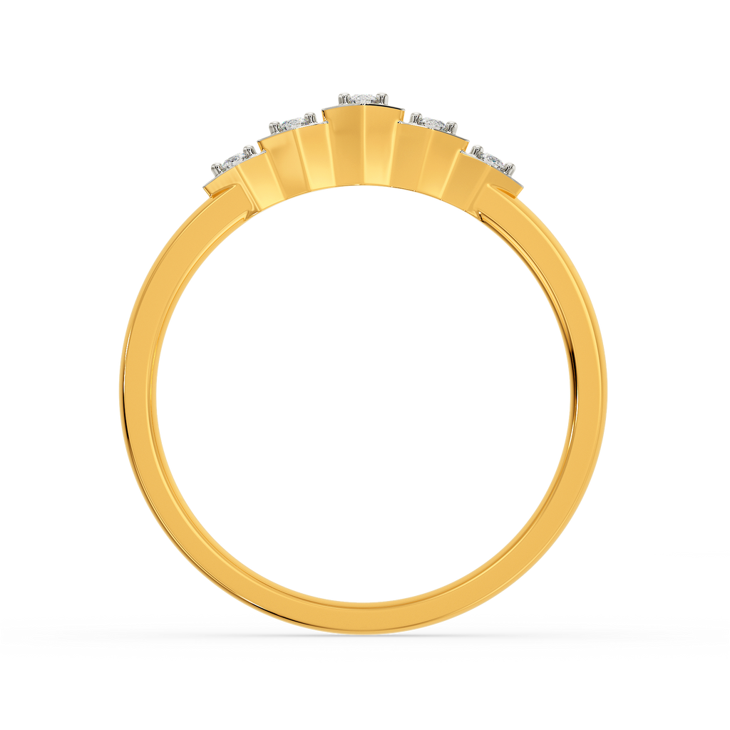 Rome with Rhombi Diamond Rings