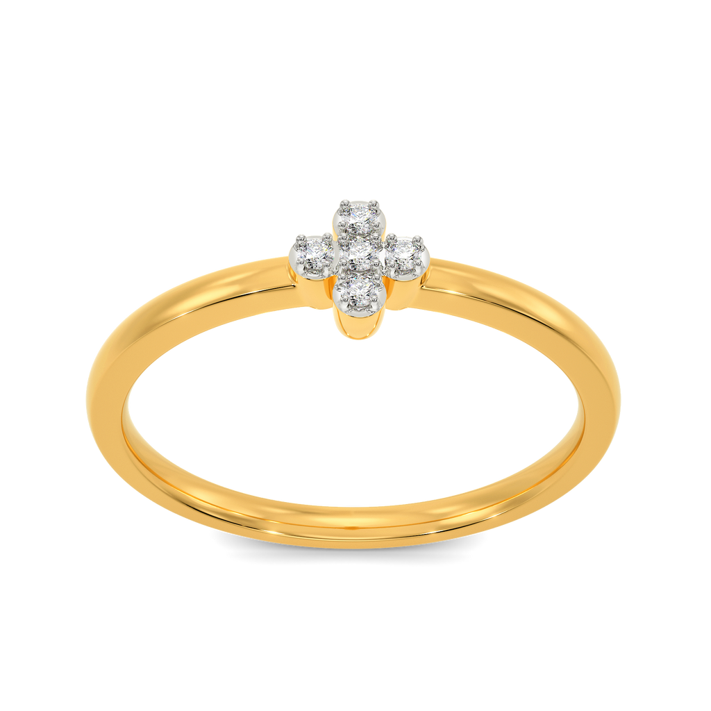 Flushy Blush Diamond Rings