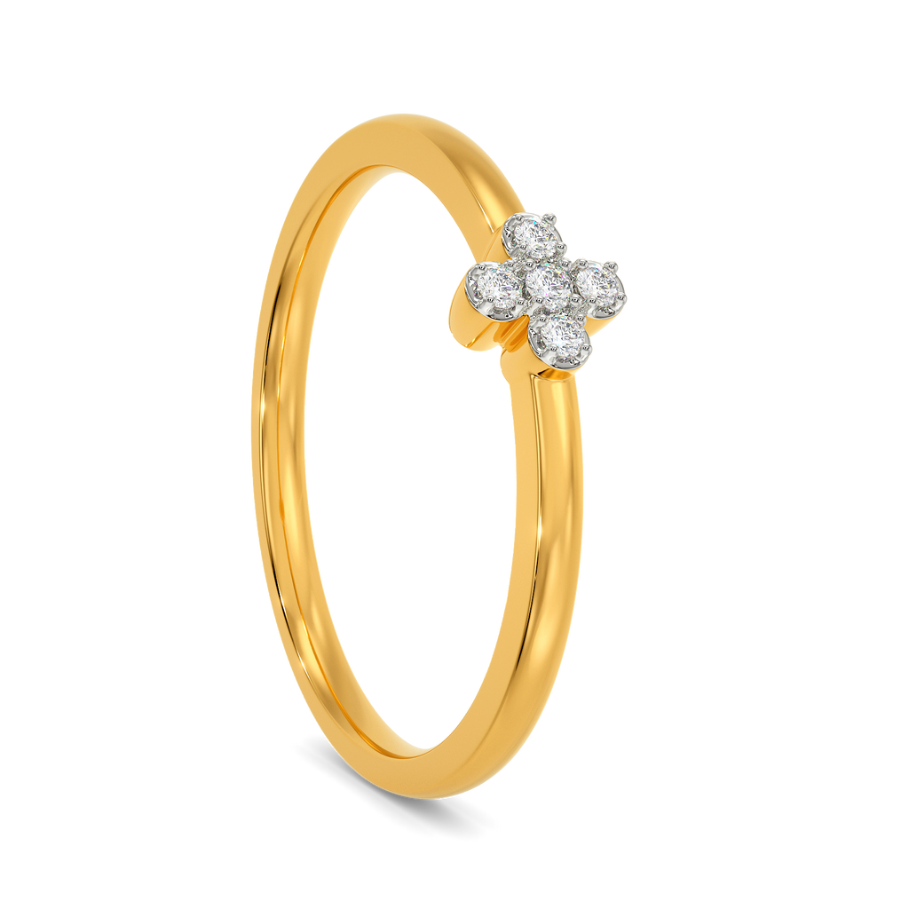 Flushy Blush Diamond Rings