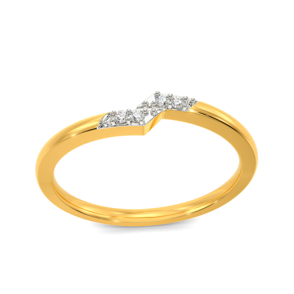 Crossy Nods Diamond Rings