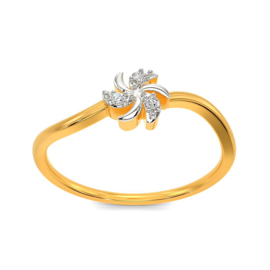 Fleur Gag Diamond Rings