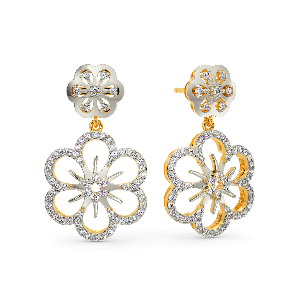 Piece Of Paradise Diamond Earrings