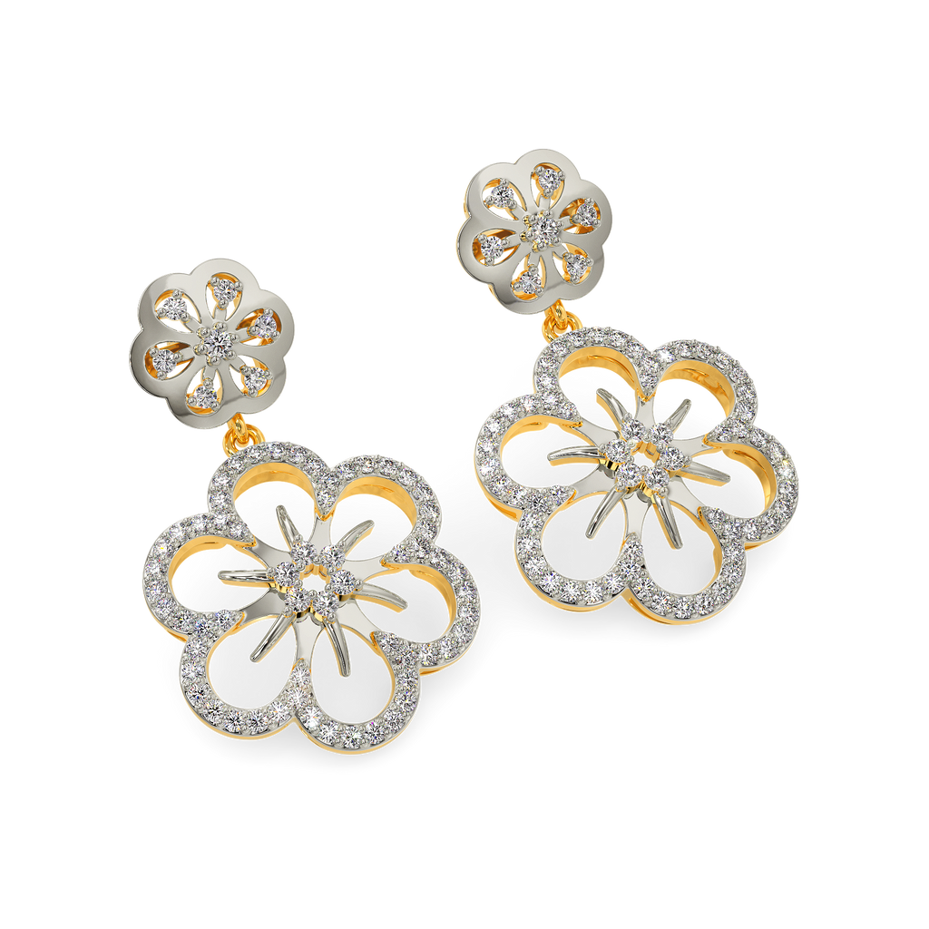 Piece Of Paradise Diamond Earrings