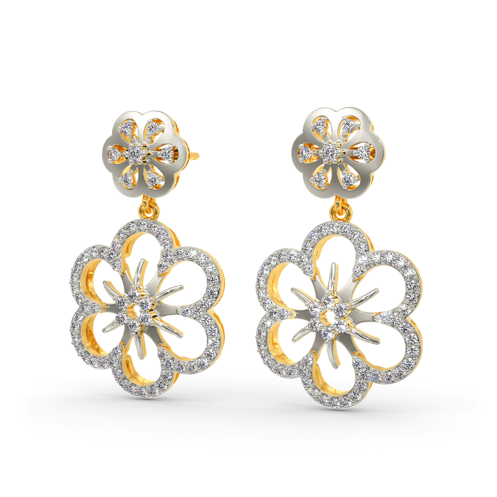 Piece Of Paradise Diamond Earrings