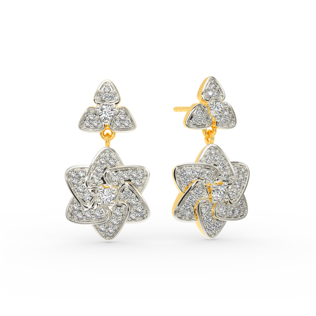 Sky Light Diamond Earrings