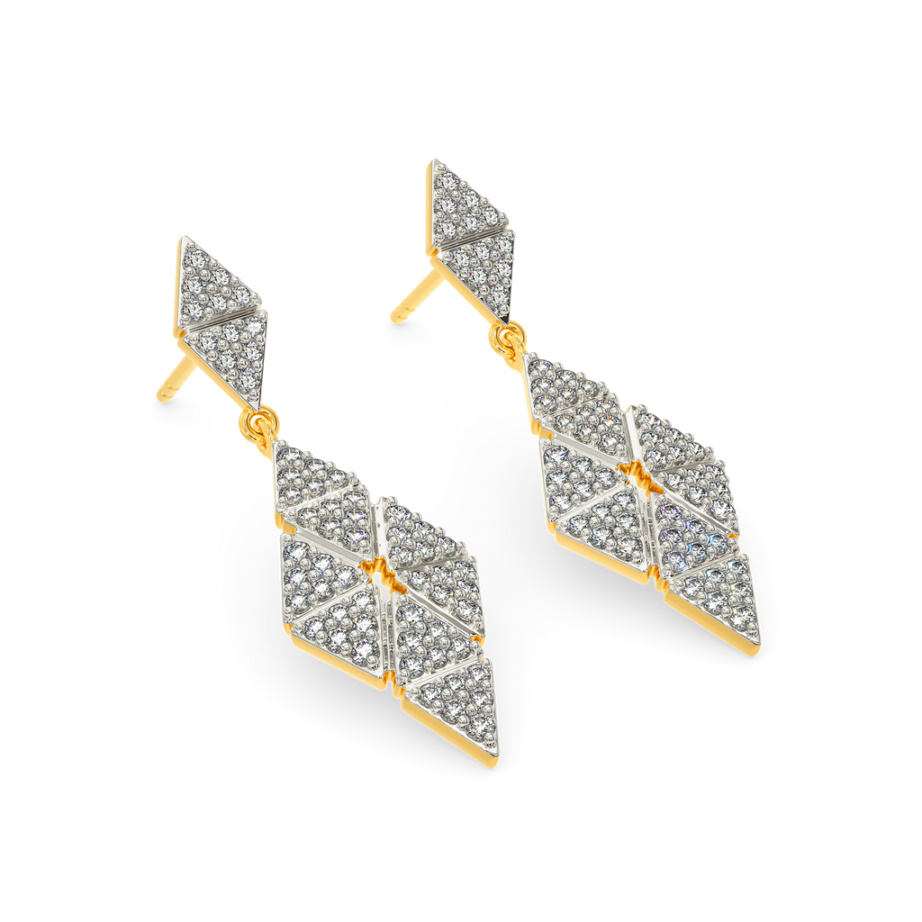 Mellow Autumn Diamond Earrings