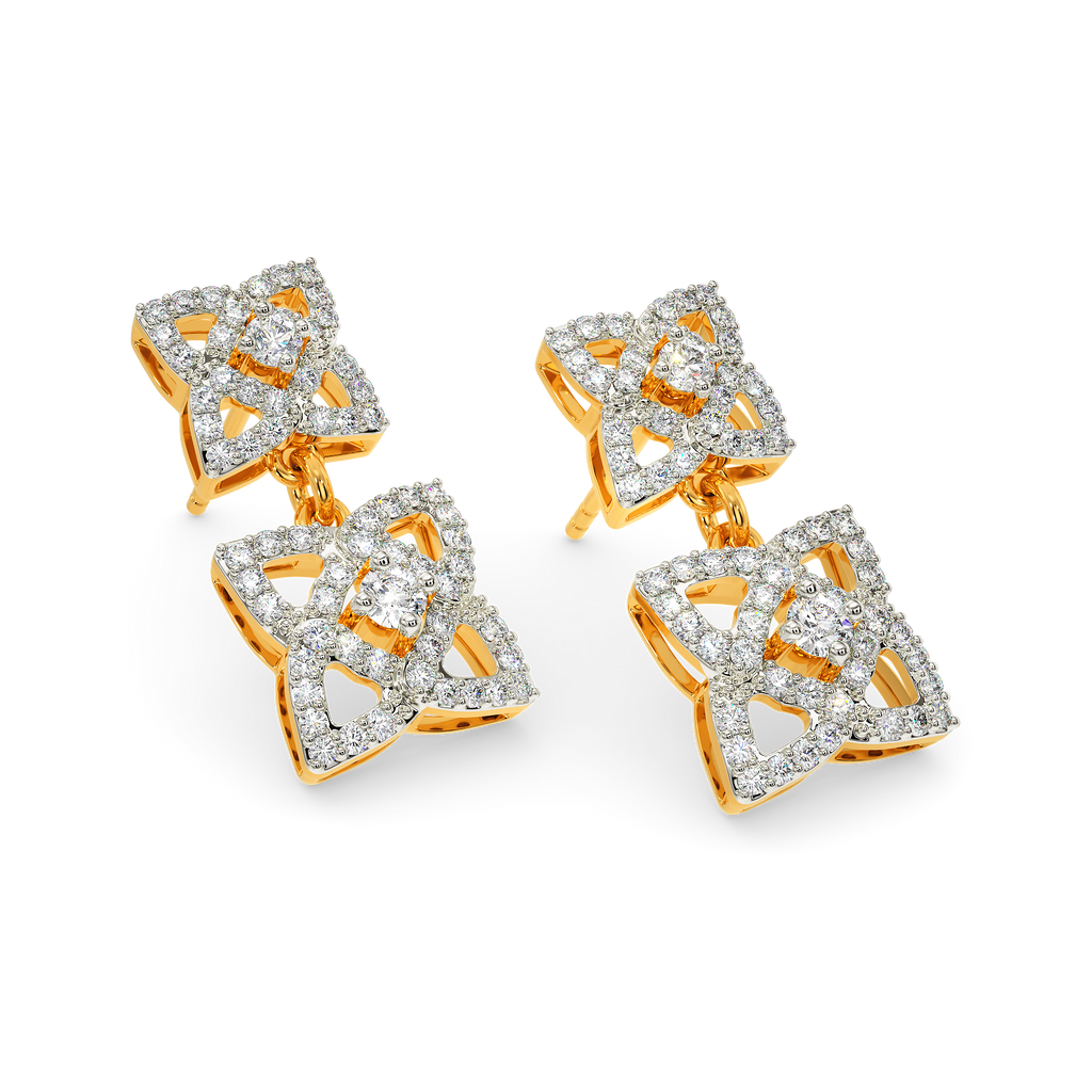 Earth Angel Diamond Earrings