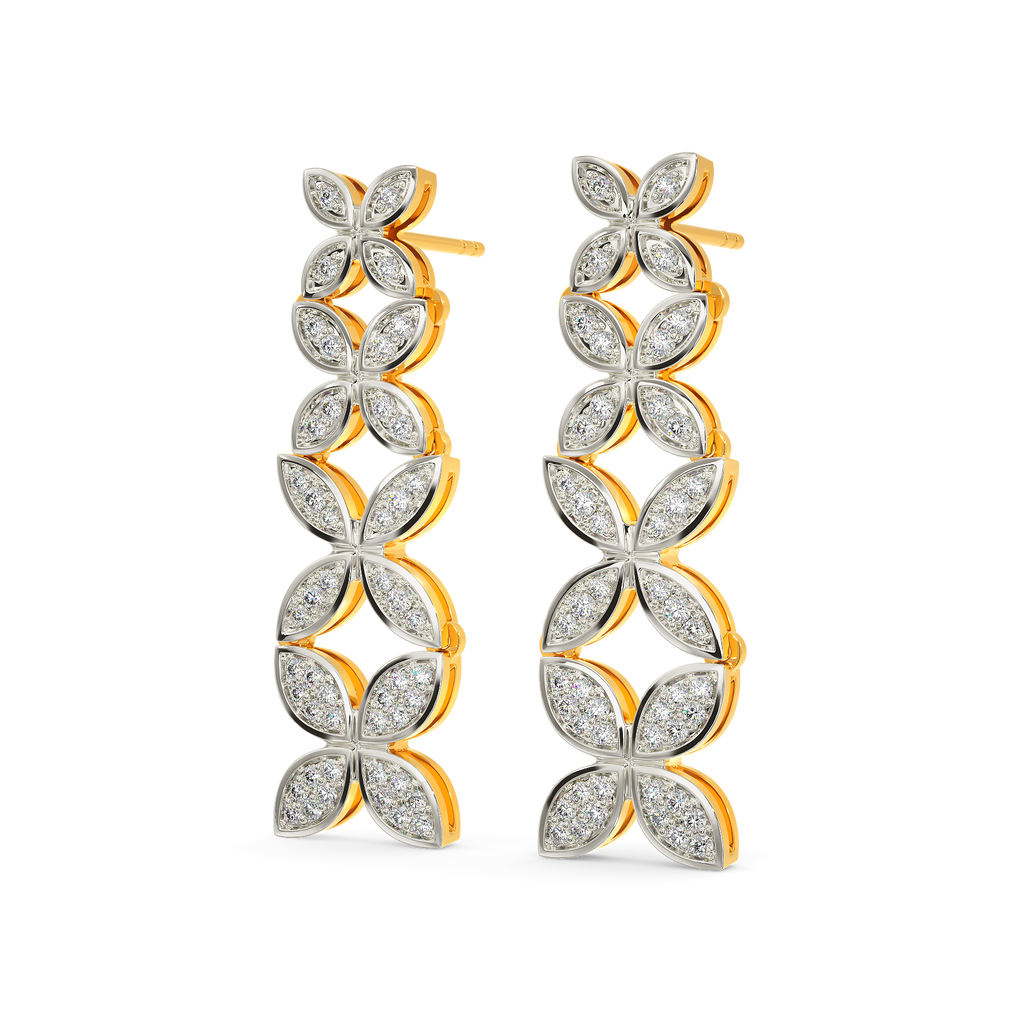 High Moon Diamond Earrings