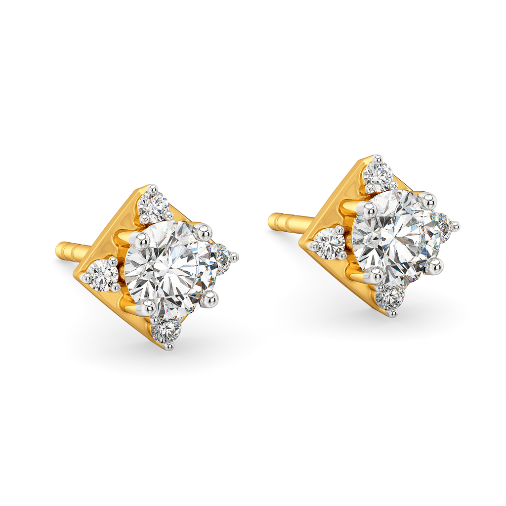 Tart Sharp Diamond Earrings