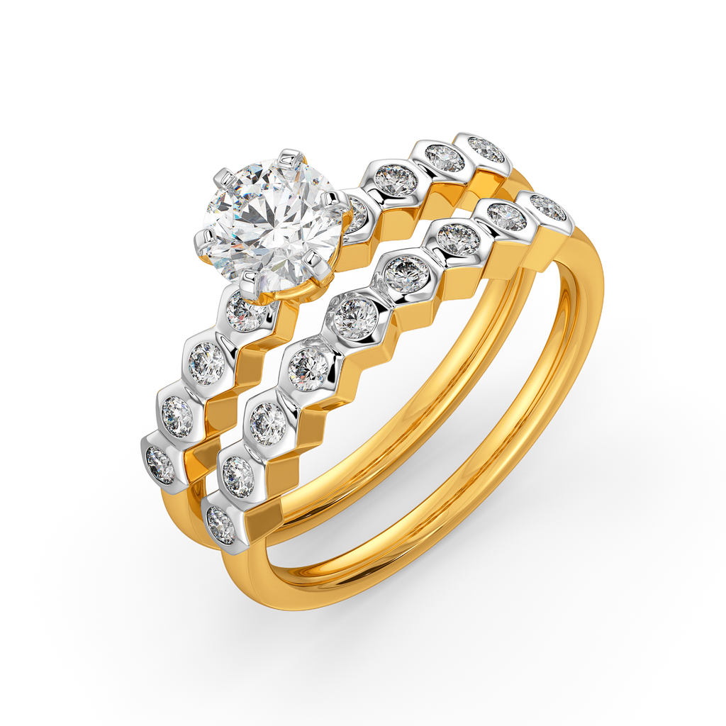 Mystery Twin Diamond Rings