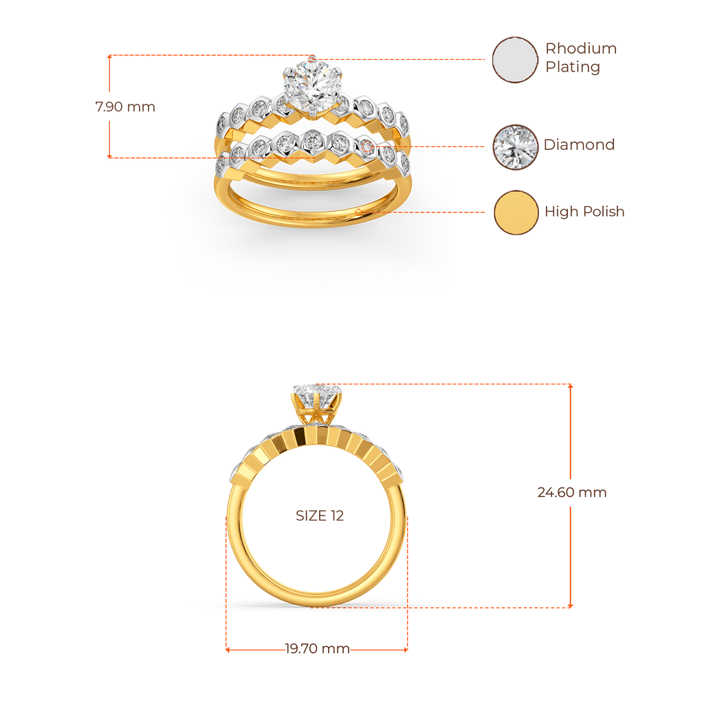 Mystery Twin Diamond Rings