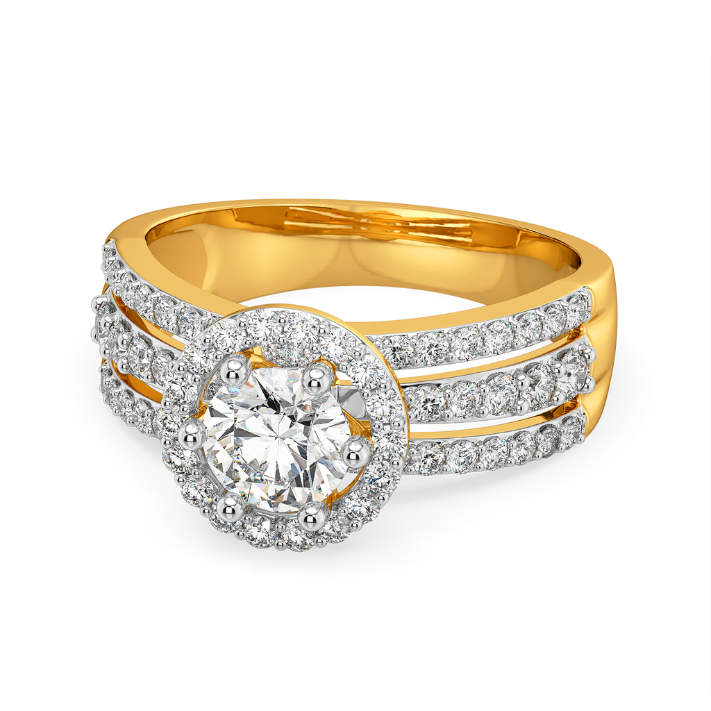 Luster In Its Sky Diamond Rings