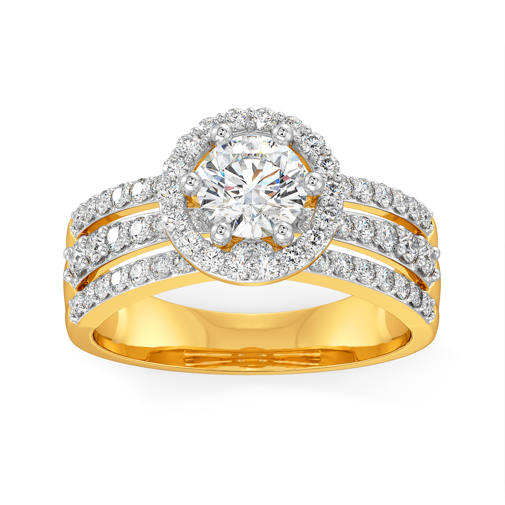 Luster In Its Sky Diamond Rings