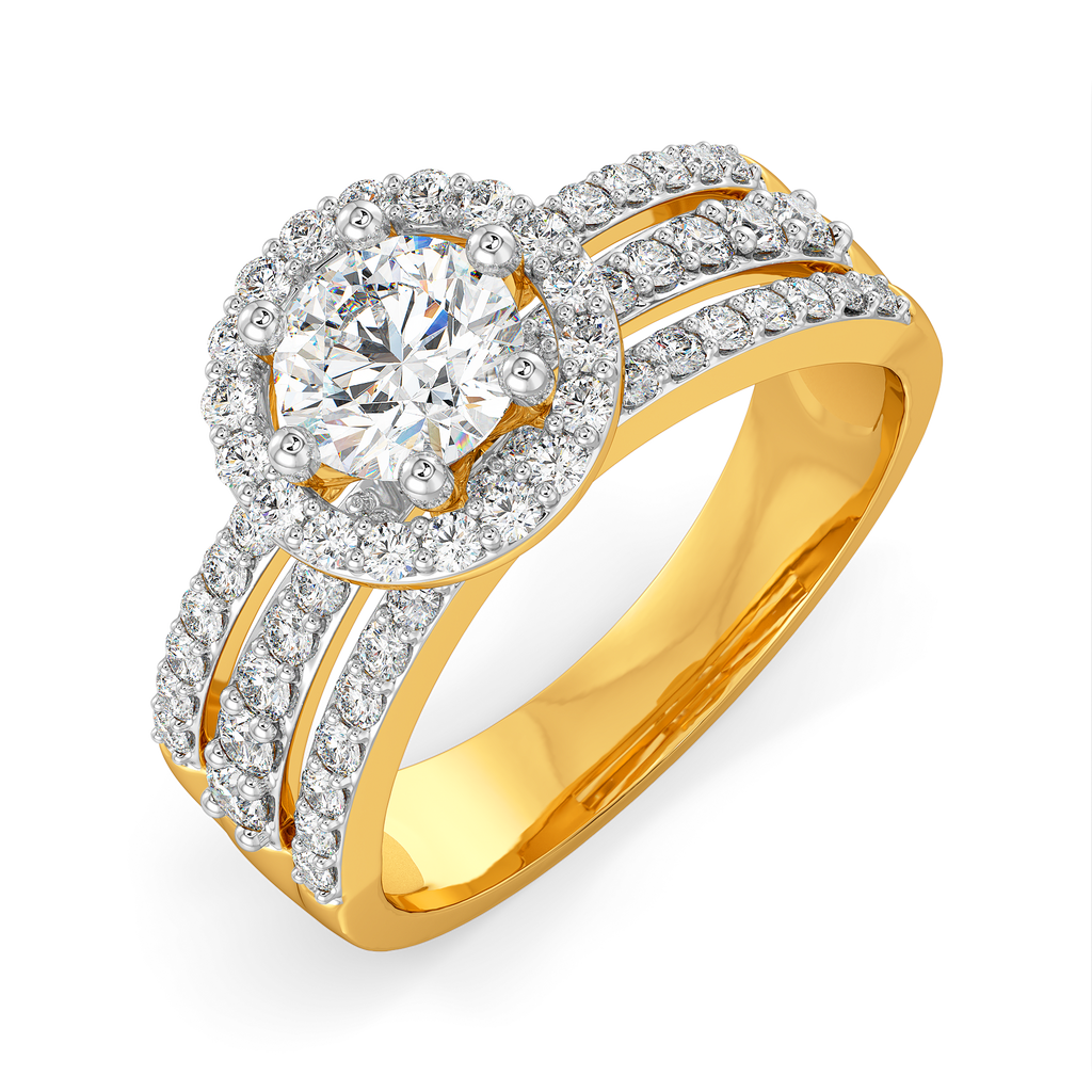 Luster In Its Sky Diamond Rings