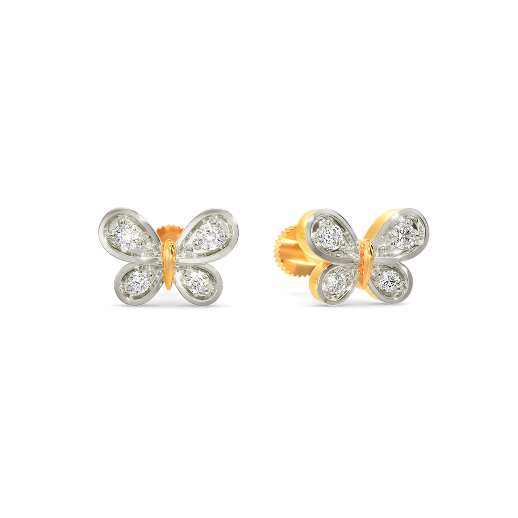 Fly Away Diamond Earrings