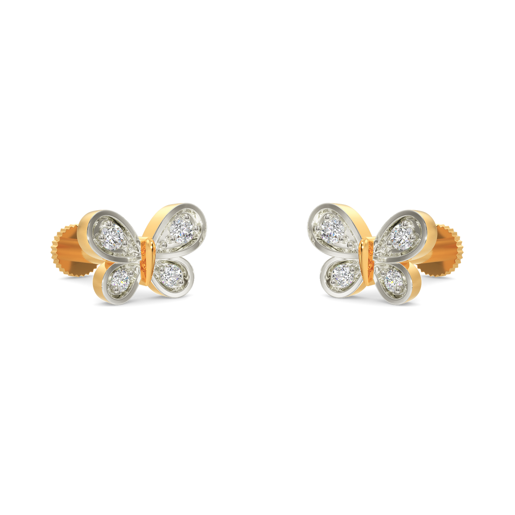 Fly Away Diamond Earrings