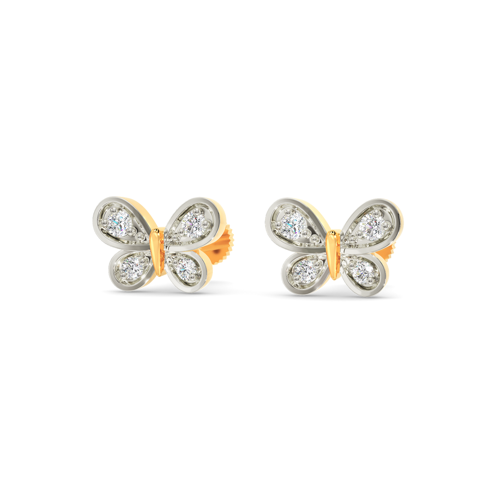 Fly Away Diamond Earrings