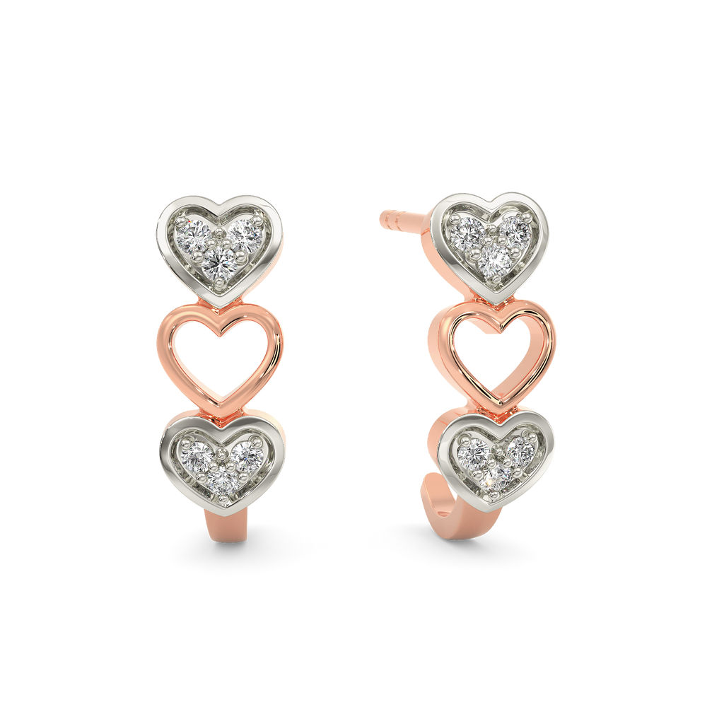 Hoopie Diamond Earrings