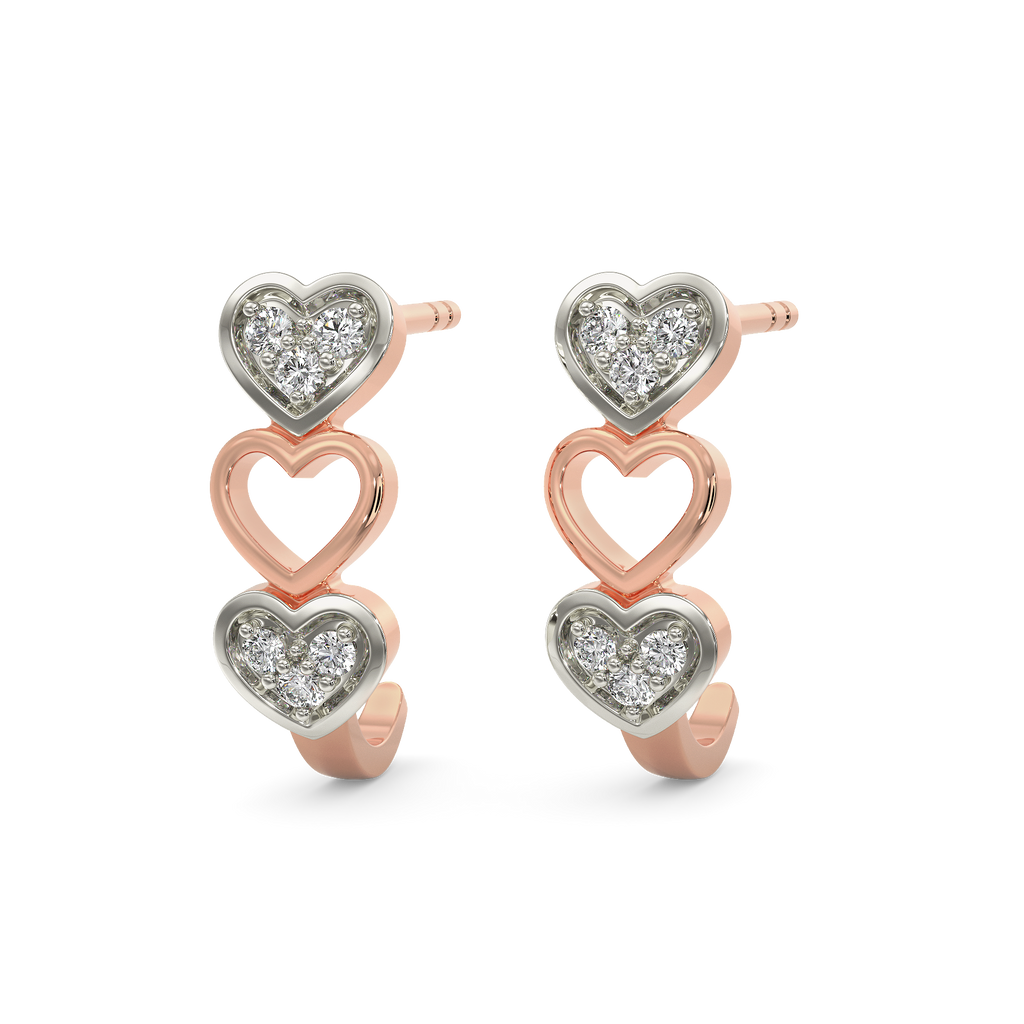 Hoopie Diamond Earrings