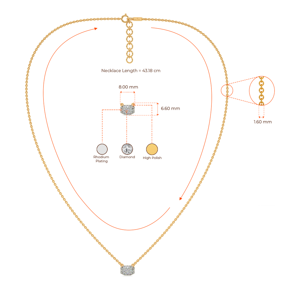 Cassidy Diamond Necklaces