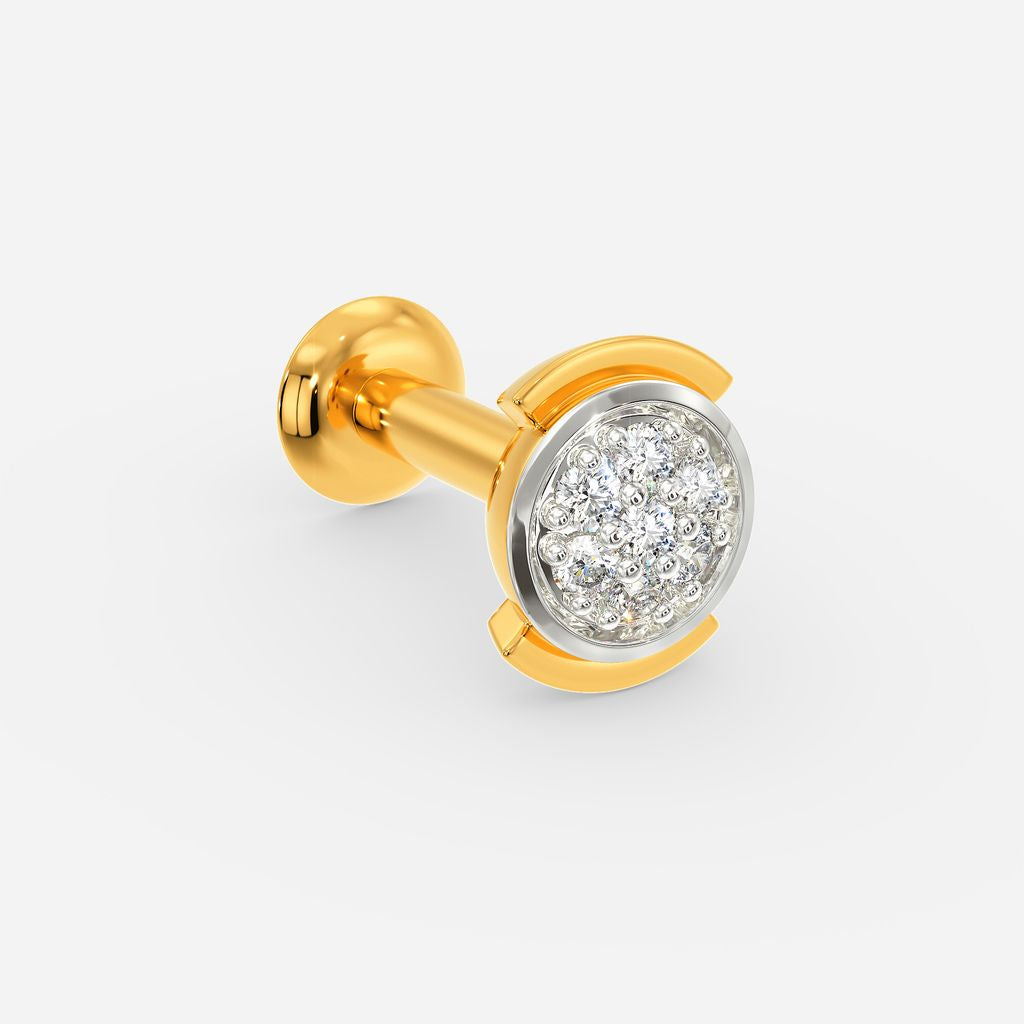 Vicious Circles Diamond Nose Pins