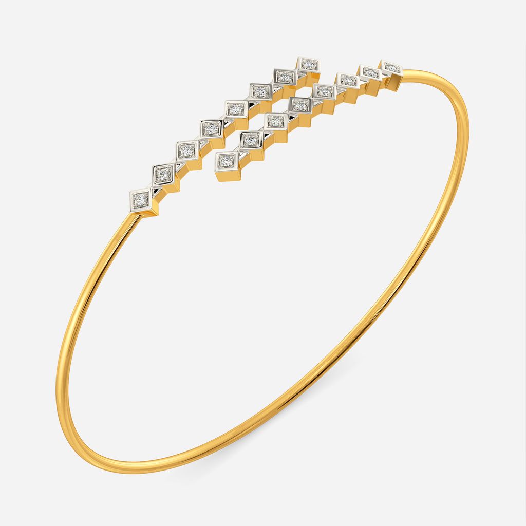 Unbarred Freedom Diamond Bangles