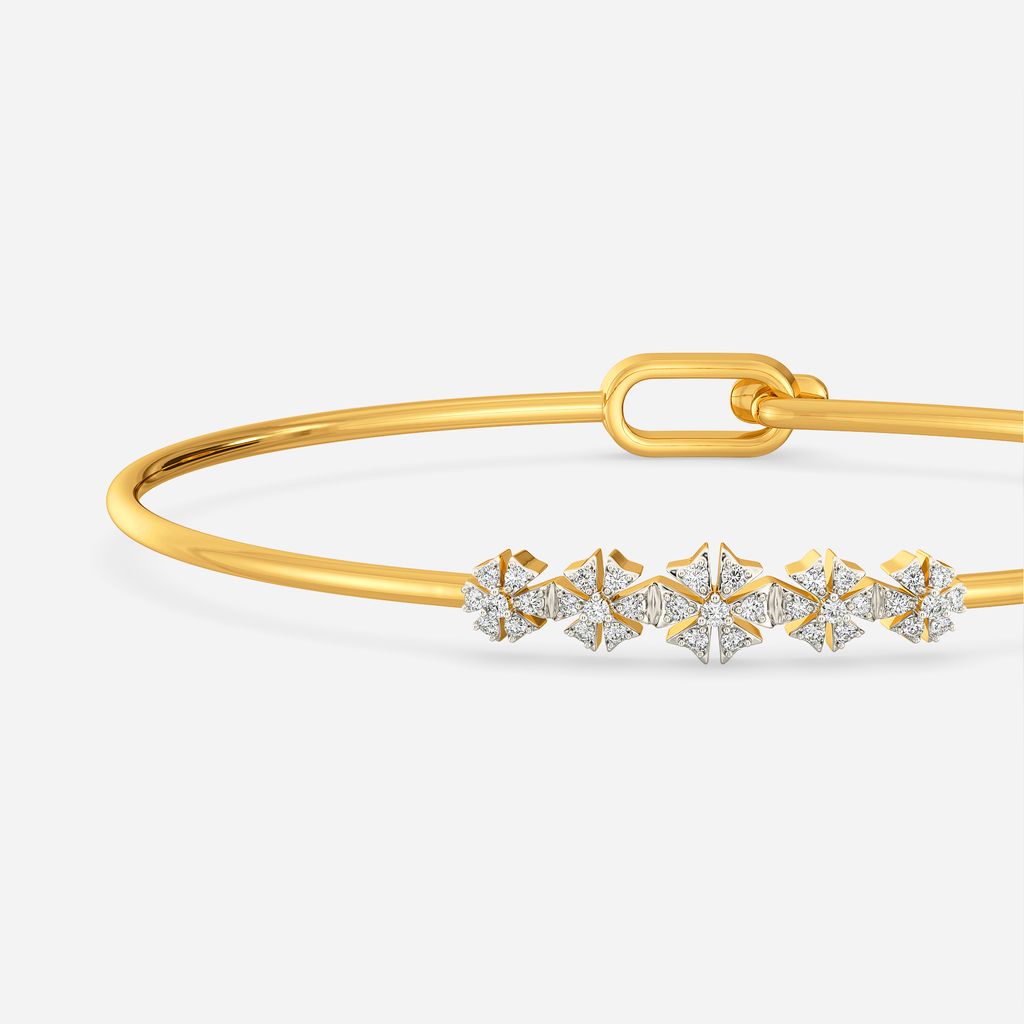 Risque Swirls Diamond Bangles