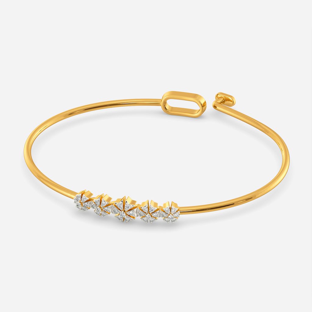 Risque Swirls Diamond Bangles