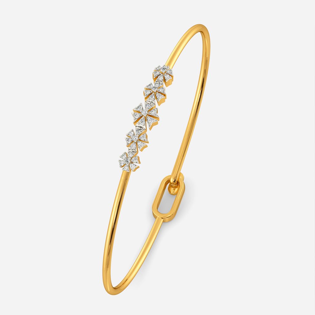 Risque Swirls Diamond Bangles