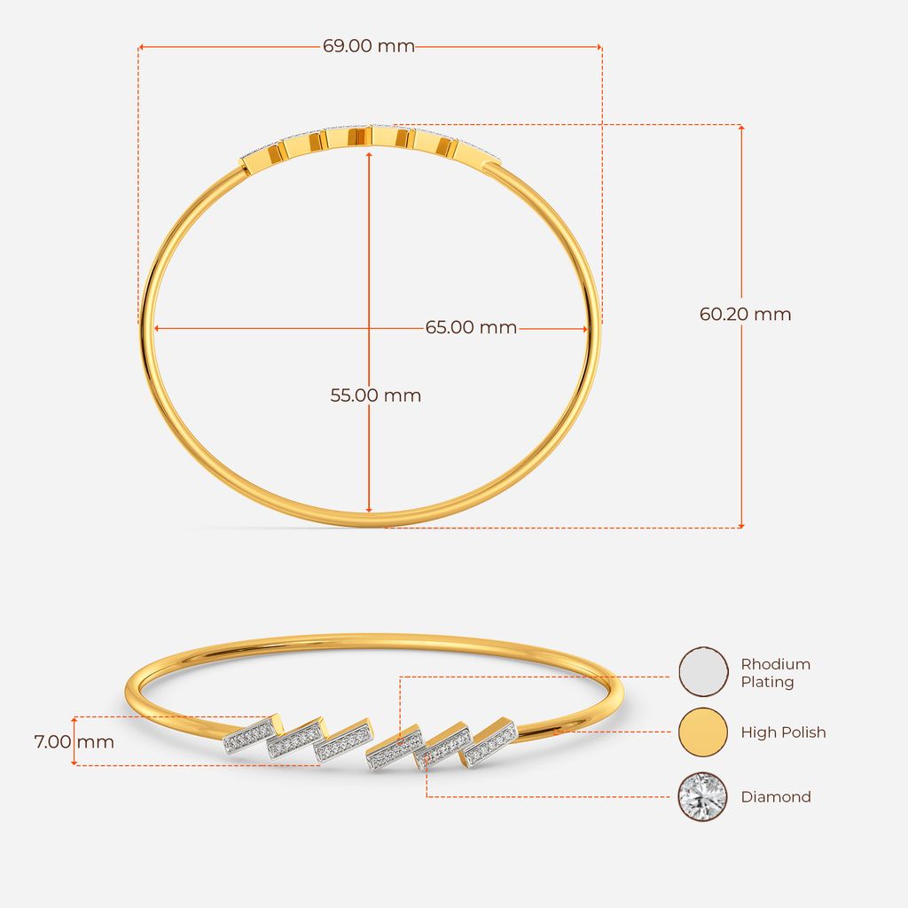 Reckless Stunner Diamond Bangles