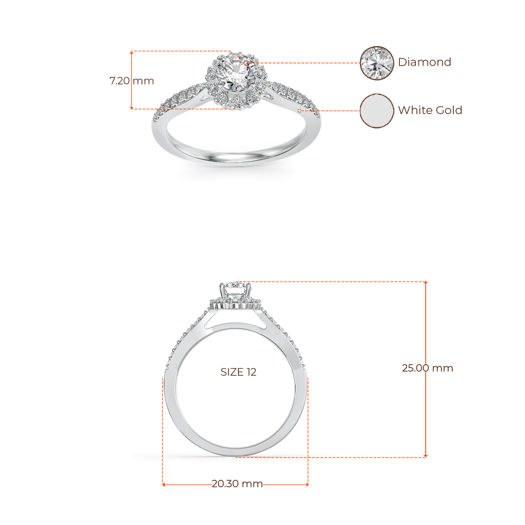 Circle Booth Diamond Rings