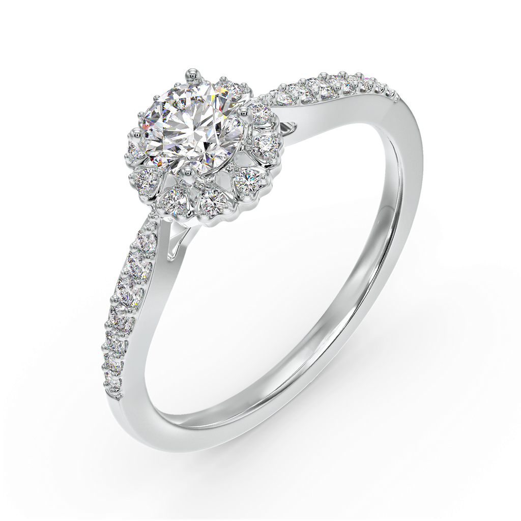 Circle Booth Diamond Rings