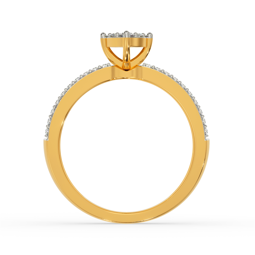Bright Side Diamond Rings