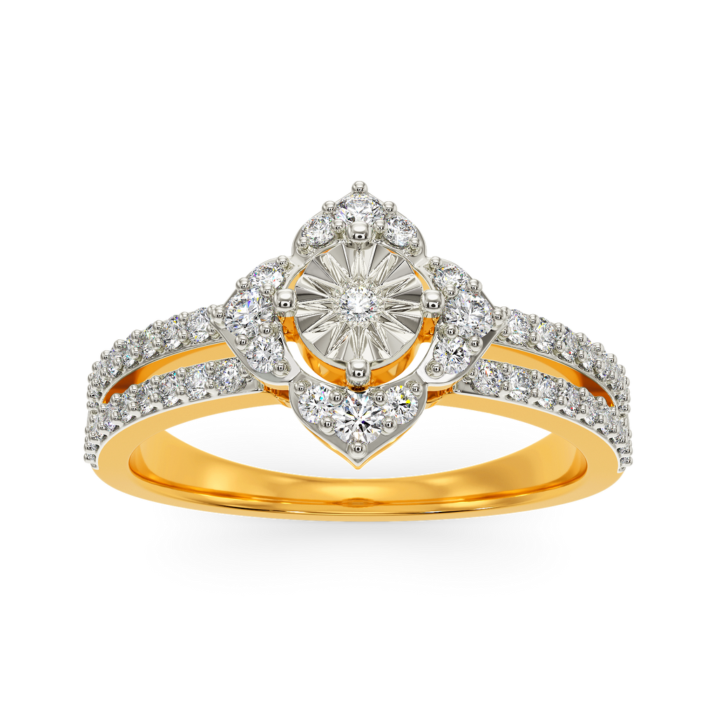 To The Moon Diamond Rings