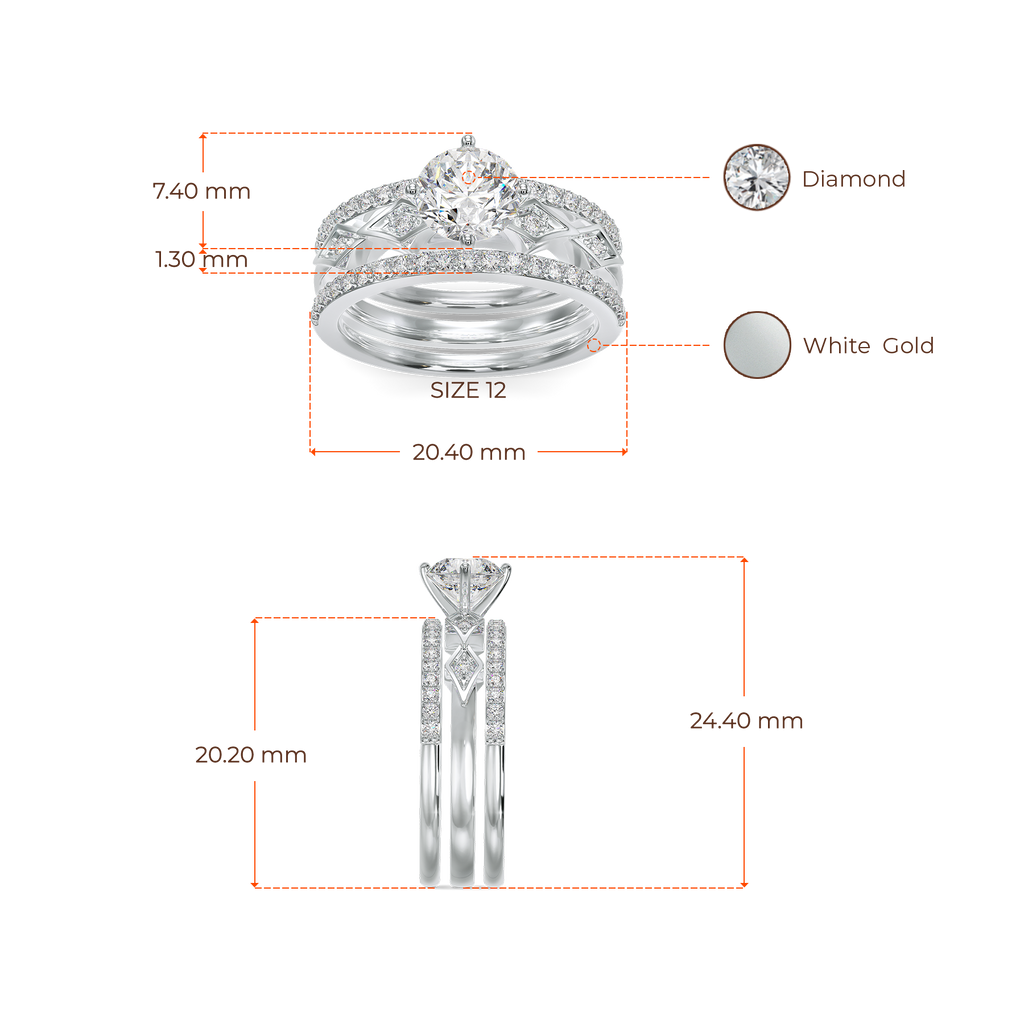 Tale of Fate Diamond Rings