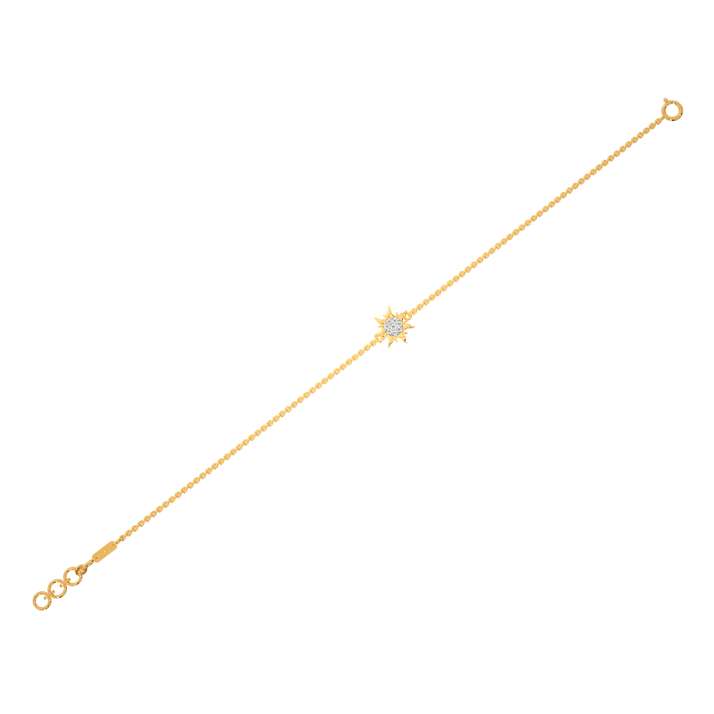 In A Circle Diamond Bracelets
