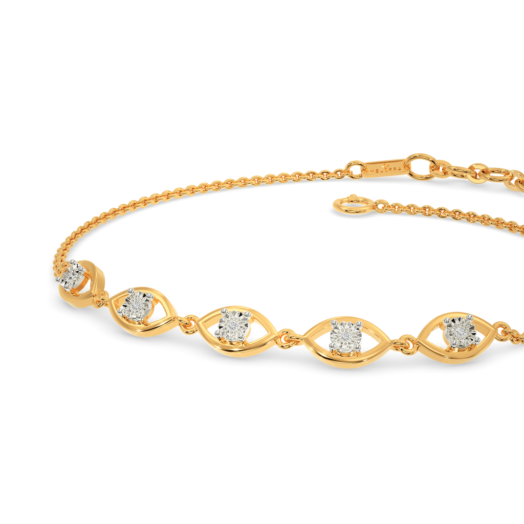 Marked By Evil Eye Diamond Bracelets