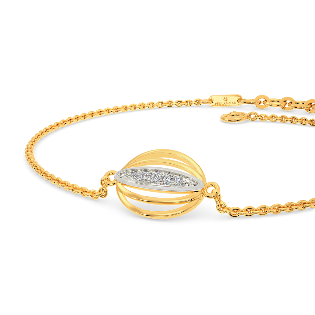 Rose Ovaled Diamond Bracelets