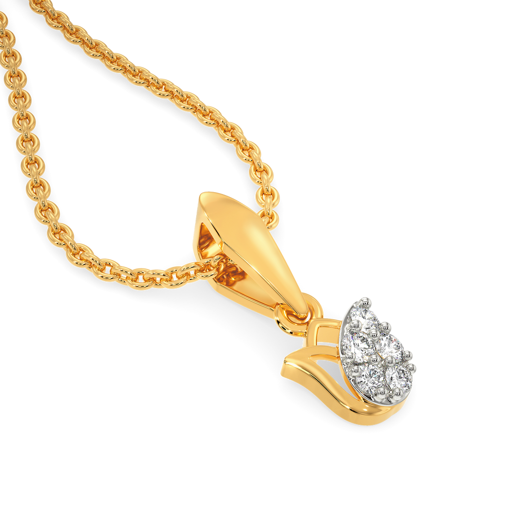 Petals Of Wonder Diamond Pendants